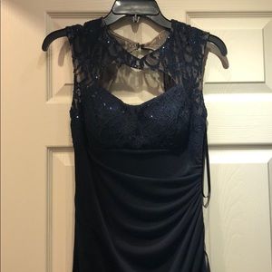 Navy formal dress